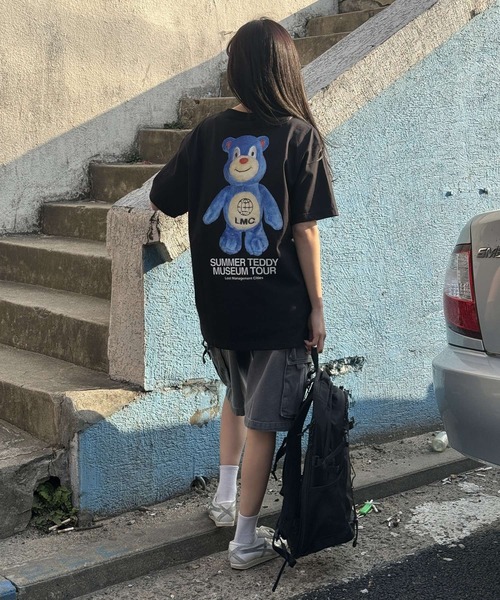 【セール】【UNISEX】LMC／サマーテディベアT 2114108（Tシャツ/カットソー）｜LMC（ ）