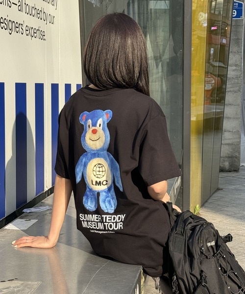 【セール】【UNISEX】LMC／サマーテディベアT 2114108（Tシャツ/カットソー）｜LMC（ ）