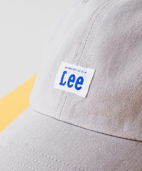 Lee(リー)の「【Lee/リー】コットンツイルローキャップ 100176303(キャップ・メンズ・グリーン/ブラック/グレー/ネイビー/ホワイト/ベージュ・FREE)」の3枚目の写真