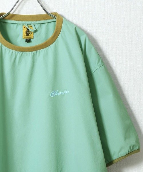 COBMASTER（コブマスター）の「【COBMASTER】 速乾 リップストップ ストレッチ ナイロン リンガーTシャツ（Tシャツ/カットソー・メンズ・ベージュ/サックスブルー/ブラック・LARGE/MEDIUM/X-LARGE）」の15枚目の写真