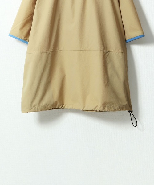 COBMASTER（コブマスター）の「【COBMASTER】 速乾 リップストップ ストレッチ ナイロン リンガーTシャツ（Tシャツ/カットソー・メンズ・ベージュ/サックスブルー/ブラック・LARGE/MEDIUM/X-LARGE）」の6枚目の写真