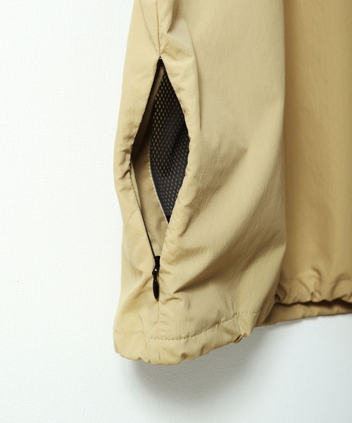 COBMASTER（コブマスター）の「【COBMASTER】 速乾 リップストップ ストレッチ ナイロン リンガーTシャツ（Tシャツ/カットソー・メンズ・ベージュ/サックスブルー/ブラック・LARGE/MEDIUM/X-LARGE）」の7枚目の写真