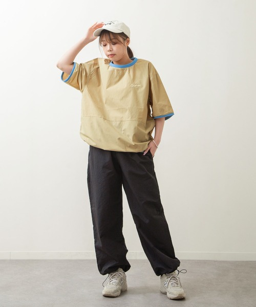 COBMASTER（コブマスター）の「【COBMASTER】 速乾 リップストップ ストレッチ ナイロン リンガーTシャツ（Tシャツ/カットソー・メンズ・ベージュ/サックスブルー/ブラック・LARGE/MEDIUM/X-LARGE）」の21枚目の写真