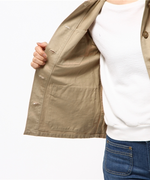 coen（コーエン）の「【MBC】カバーオール◆（カバーオール・レディース・ベージュ/ロイヤルブルー・MEDIUM/LARGE）」の6枚目の写真