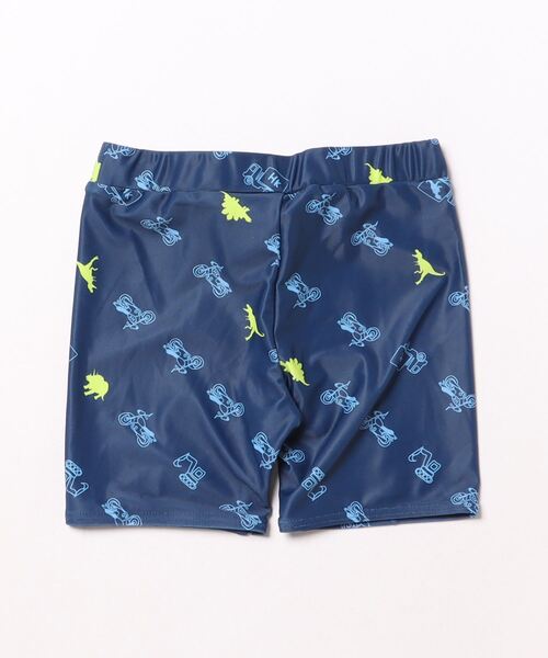 HAKKA KIDS（ハッカキッズ）の「[水着･スイム]アクアリウム/ツーリングダイナソープリントパンツ（スイムグッズ・キッズ・ブルー/ネイビー・S/M）」の3枚目の写真
