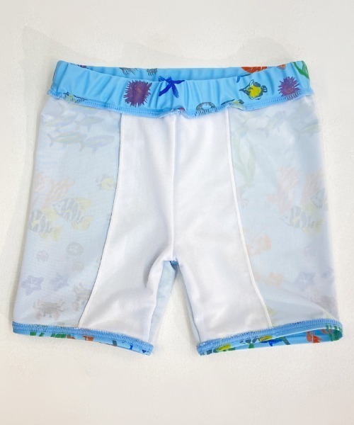 HAKKA KIDS（ハッカキッズ）の「[水着･スイム]アクアリウム/ツーリングダイナソープリントパンツ（スイムグッズ・キッズ・ブルー/ネイビー・S/M）」の12枚目の写真