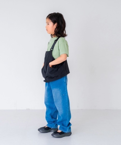 and D. petit main（アンドディープティマイン）の「ハンターベスト（ダウンベスト・キッズ・ブラック/カーキ・M(110-120cm)/L(120-130cm)）」の9枚目の写真