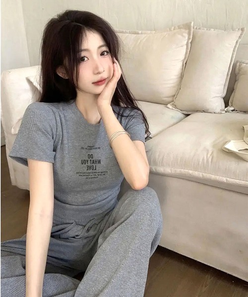 ammy.（エイミードット）の「【 ammy. / エイミードット 】 リブ セットアップ スウェット / 2点セット（セットアップ・レディース・A・LARGE/X-LARGE）」の11枚目の写真