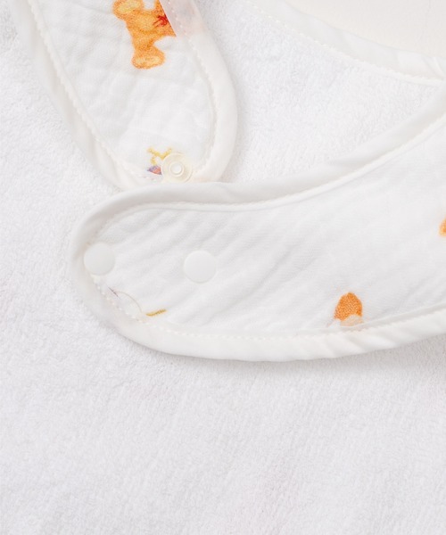 panpantutu（パンパンチュチュ）の「ガーゼおくるみ4点 出産祝いセット（おくるみ・キッズ・クリーム/ブルー系その他・FREE）」の9枚目の写真