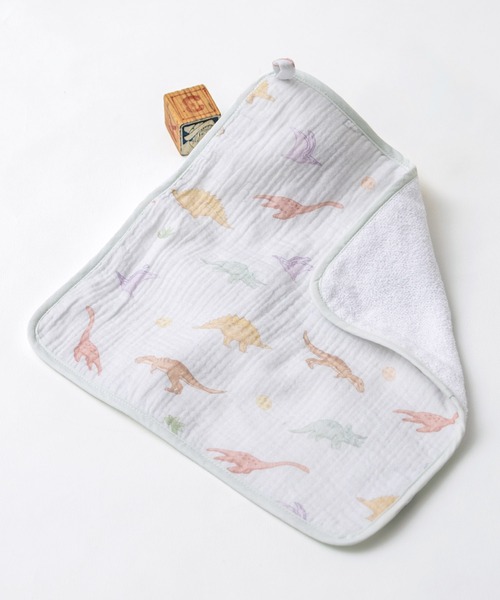 panpantutu（パンパンチュチュ）の「ガーゼおくるみ4点 出産祝いセット（おくるみ・キッズ・クリーム/ブルー系その他・FREE）」の17枚目の写真