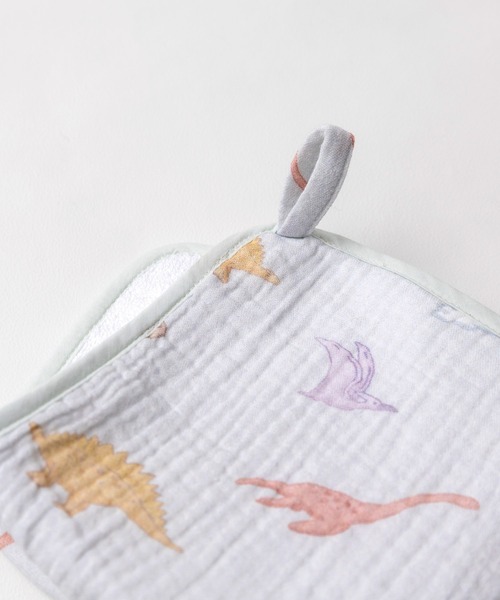 panpantutu（パンパンチュチュ）の「ガーゼおくるみ4点 出産祝いセット（おくるみ・キッズ・クリーム/ブルー系その他・FREE）」の12枚目の写真