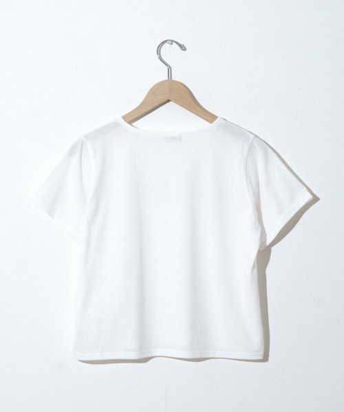 flower（フラワー）の「メニーリボンティーズ（Tシャツ/カットソー・レディース・ブルー/グレー・FREE）」の16枚目の写真