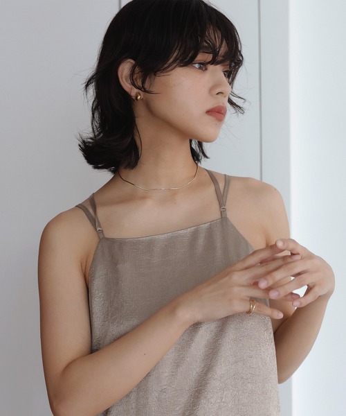 hellam（へラム）の「ウェーブネックカフ（ネックレス・レディース・シルバー/ゴールド・FREE）」の3枚目の写真