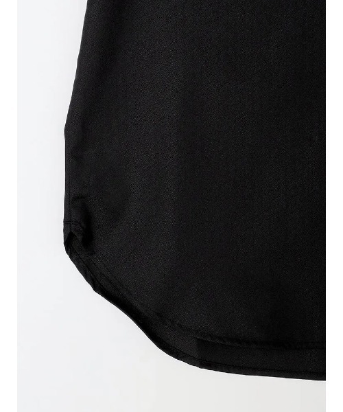 Perfect Suit FActory（パーフェクトスーツファクトリー）の「【UVカット】サンシェルタブラウス　ピンタック　ホワイト/ブラック（シャツ/ブラウス・レディース・ブラック/ホワイト・S/M/L）」の10枚目の写真