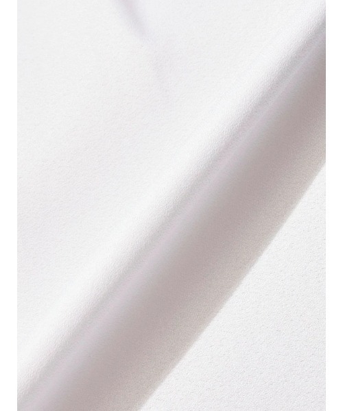 Perfect Suit FActory（パーフェクトスーツファクトリー）の「【UVカット】サンシェルタブラウス　ピンタック　ホワイト/ブラック（シャツ/ブラウス・レディース・ブラック/ホワイト・S/M/L）」の12枚目の写真