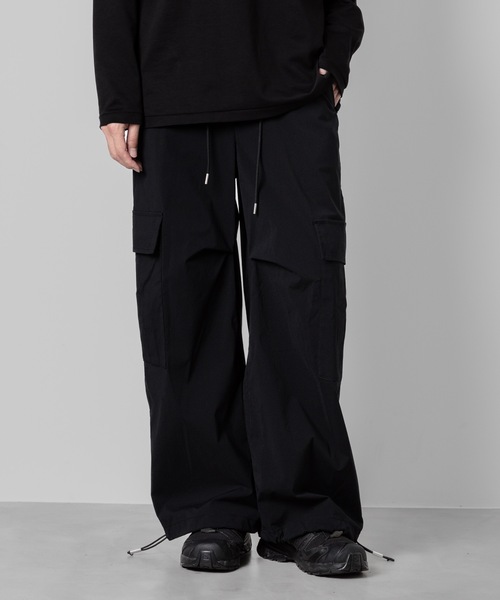VEIN （ヴェイン）の「CO/NY ストレッチウェザー フィールドカーゴトラウザーズ / CO/NY STRETCH WEATHER FILED CARGO TROUSERS（カーゴパンツ・メンズ・ブラック/ブラウン・1/2/3）」の4枚目の写真