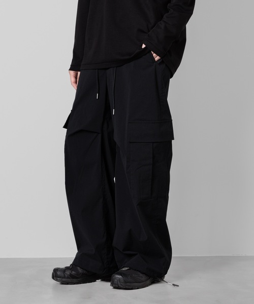 VEIN （ヴェイン）の「CO/NY ストレッチウェザー フィールドカーゴトラウザーズ / CO/NY STRETCH WEATHER FILED CARGO TROUSERS（カーゴパンツ・メンズ・ブラック/ブラウン・1/2/3）」の5枚目の写真