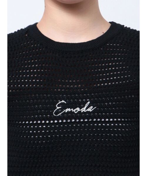 EMODA（エモダ）の「エンブロイダリーコンパクトトップ（タンクトップ・レディース・グリーン/ホワイト/ブラック・FREE）」の20枚目の写真