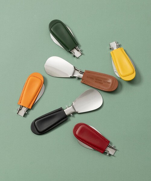 三陽山長（サンヨウヤマチョウ）の「コロンブス メタルシューホーンC（シューケア用品・メンズ・ブラック/イエロー系その他/ブルー/オレンジ系その他4/レッド系その他/ダークブラウン/パープル系その他4/グリーン系その他5・FREE）」の10枚目の写真