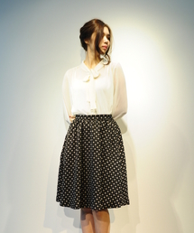 SIMONE LIST | シフォンブラウス(シャツ/ブラウス)