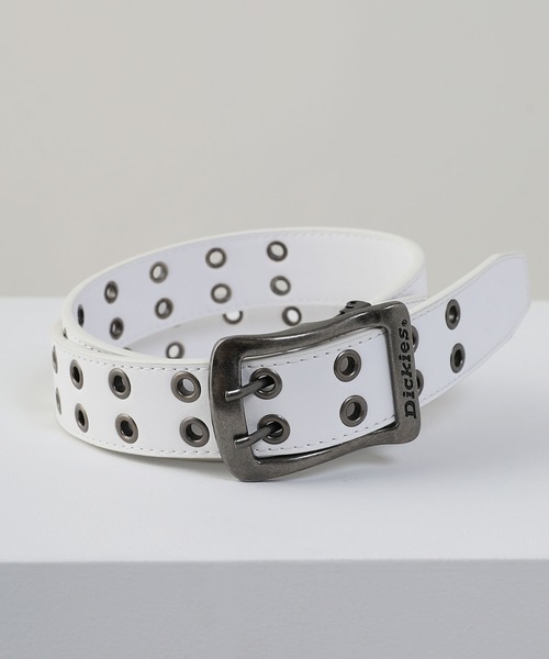 長さ調節可能】DICKIES / ダブルアイレットベルト 40㎜ ユニセックス