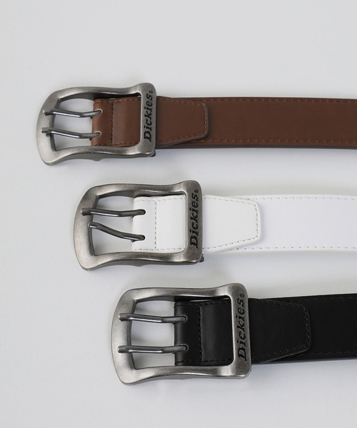 Dickies（ディッキーズ）の「【長さ調節可能】DICKIES / ダブルアイレットベルト 40㎜ ユニセックス（ベルト・メンズ・ダークブラウン/ブラック/ホワイト・FREE）」の10枚目の写真