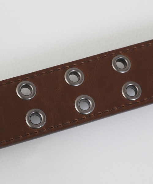 長さ調節可能】DICKIES / ダブルアイレットベルト 40㎜ ユニセックス