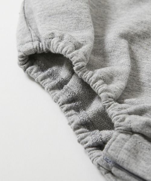 devirock（デビロック）の「綿100％ バイカラー スウェットロンパース（ロンパース・キッズ・グレー系1/パープル系7/杢グレー/ブラック系その他/スミクロ/オートミール・80ｃｍ/70cm）」の17枚目の写真