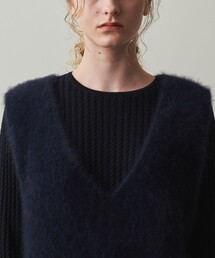 Steven Alan＞オーストラリアン ウール ミックス ニットベストを使った