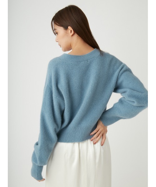 FRAY I.D（フレイアイディー）の「フォックスファーカーディガン