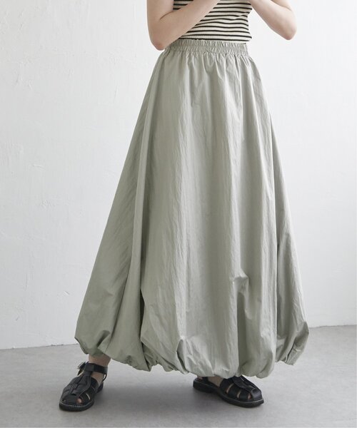 VENCEEXCHANGE（ヴァンスエクスチェンジ）の「パールタフタバルーンスカート（スカート・レディース・ブラック/グレー/オフホワイト・FREE）」の7枚目の写真