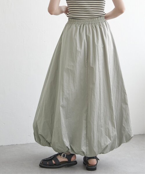 VENCEEXCHANGE（ヴァンスエクスチェンジ）の「パールタフタバルーンスカート（スカート・レディース・ブラック/グレー/オフホワイト・FREE）」の5枚目の写真