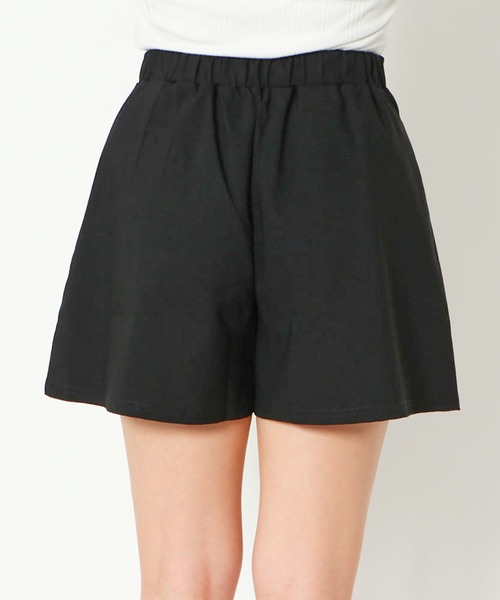 GORGE（ゴージ）の「《美脚タック》レディース ハイウエスト ツイルショートパンツ 体型カバー 春夏秋（その他パンツ・レディース・ブラック・F）」の6枚目の写真
