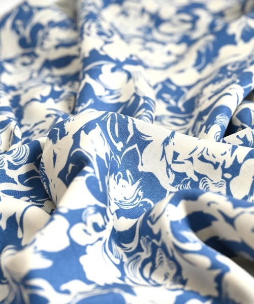 フラワー総柄 半袖 マキシワンピース（ワンピース）｜ABBEY MARKET（アビーマーケット）