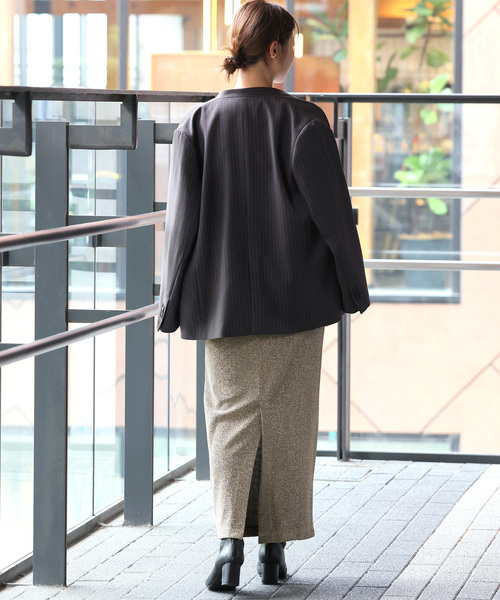 2024 JOURNAL STANDARD relume ラメIラインスカート ラメIラインスカート（スカート）｜JOURNAL STANDARD relume