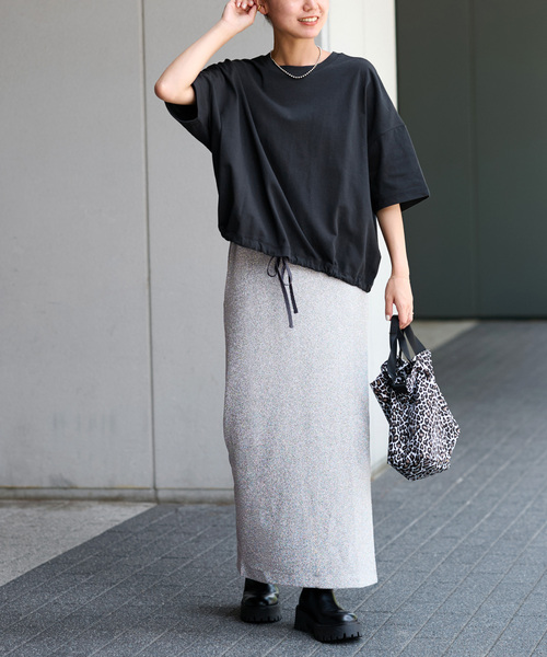 2024 JOURNAL STANDARD relume ラメIラインスカート ラメIラインスカート（スカート）｜JOURNAL STANDARD relume