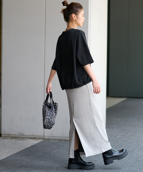 2024 JOURNAL STANDARD relume ラメIラインスカート ラメIラインスカート（スカート）｜JOURNAL STANDARD relume