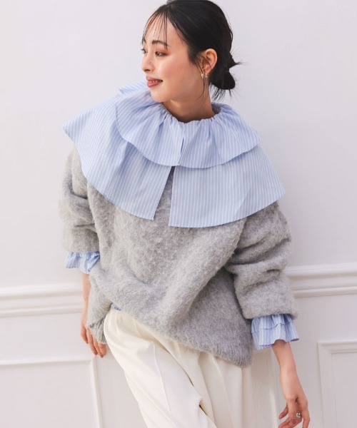 カラーウールニット（ニット/セーター）｜DONOBAN（ドノバン）の