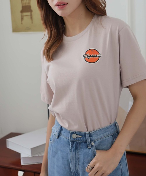 Girly Doll(ガーリードール)の「オリジナルプリントレトロTシャツ(Tシャツ/カットソー・レディース・ピンク/ベージュ/ダークグレー・F)」の21枚目の写真