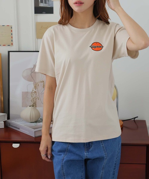 Girly Doll(ガーリードール)の「オリジナルプリントレトロTシャツ(Tシャツ/カットソー・レディース・ピンク/ベージュ/ダークグレー・F)」の10枚目の写真