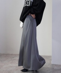 TRIANGLE PALETTE | サテンマーメイドフレアスカート(スカート)