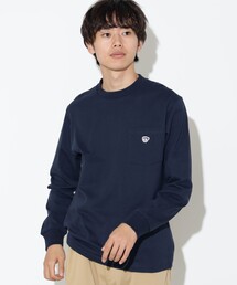 BEAMS HEART（ビームスハート）の「【ユニセックス】コーヒー刺繍 クルーネック カットソー（Tシャツ/カットソー）」