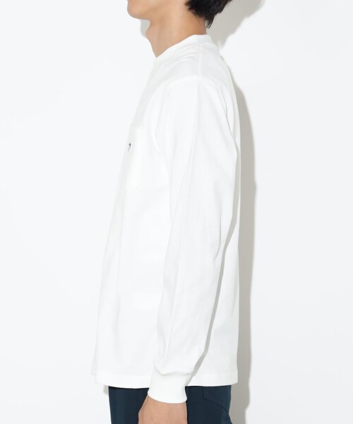 BEAMS HEART（ビームスハート）の「【ユニセックス】コーヒー刺繍 クルーネック カットソー（Tシャツ/カットソー・メンズ・ホワイト/ネイビー/その他・S/M/L/XL）」の9枚目の写真