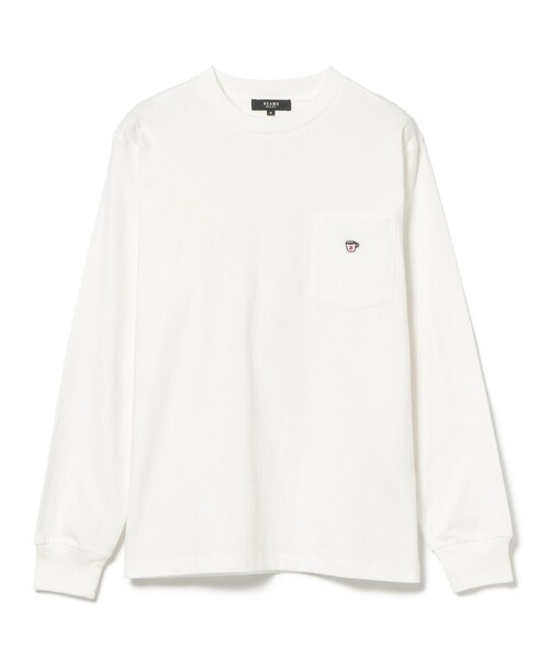 BEAMS HEART（ビームスハート）の「【ユニセックス】コーヒー刺繍 クルーネック カットソー（Tシャツ/カットソー・メンズ・ホワイト/ネイビー/その他・S/M/L/XL）」の13枚目の写真