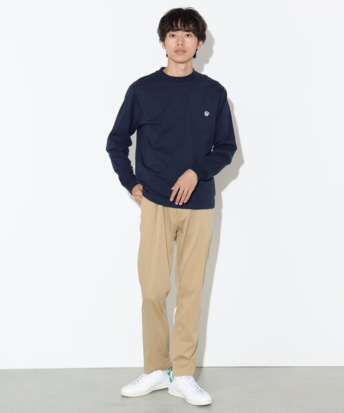 BEAMS HEART（ビームスハート）の「【ユニセックス】コーヒー刺繍 クルーネック カットソー（Tシャツ/カットソー・メンズ・ホワイト/ネイビー/その他・S/M/L/XL）」の15枚目の写真