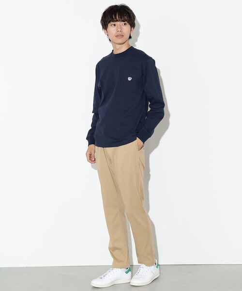 BEAMS HEART（ビームスハート）の「【ユニセックス】コーヒー刺繍 クルーネック カットソー（Tシャツ/カットソー・メンズ・ホワイト/ネイビー/その他・S/M/L/XL）」の16枚目の写真