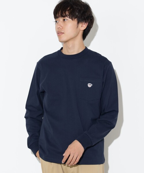 BEAMS HEART（ビームスハート）の「【ユニセックス】コーヒー刺繍 クルーネック カットソー（Tシャツ/カットソー・メンズ・ホワイト/ネイビー/その他・S/M/L/XL）」の18枚目の写真