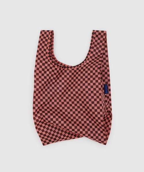 BAGGU（バグー）の「BABY BAGGU 547.ピンク×ブラウンチェッカー（エコ 