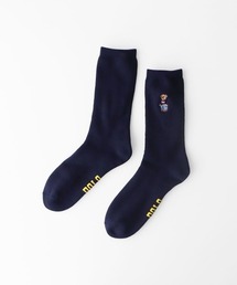 POLO RALPH LAUREN（ポロ ラルフ ローレン）の「POLO RALPH LAUREN メンズ HOLIDAY オーガニックコットン混 フラッグベア パイルソックス 02012474（ソックス/靴下・メンズ）」