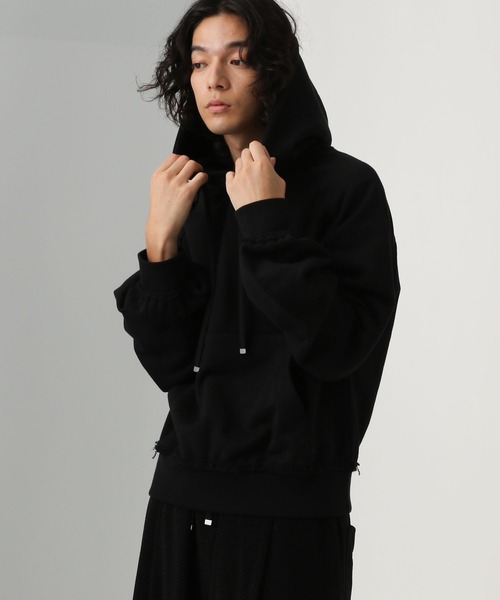 HARE（ハレ）の「HAREオリジナルウラケパーカー(HARE)（パーカー・メンズ・ライトグレー/ブルー/ブラック・SMALL/MEDIUM）」の8枚目の写真